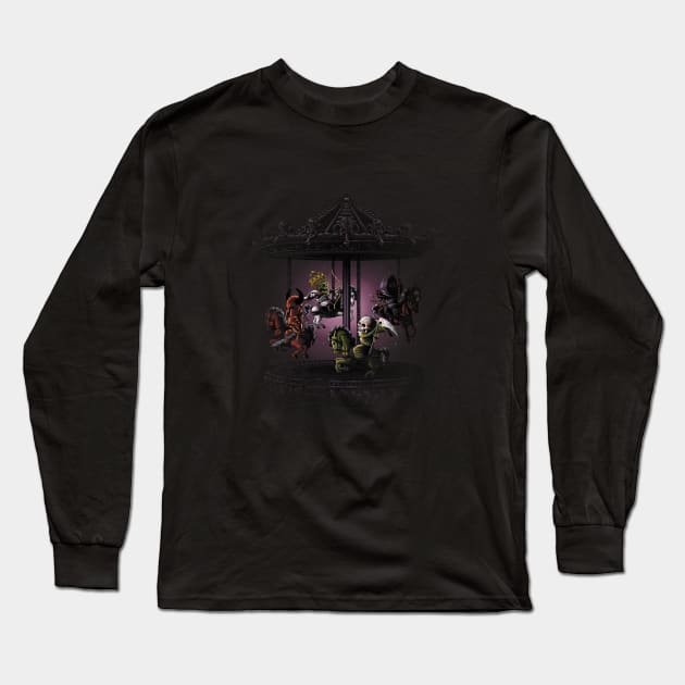 Apocalypse Carousel Long Sleeve T-Shirt by Vinsse